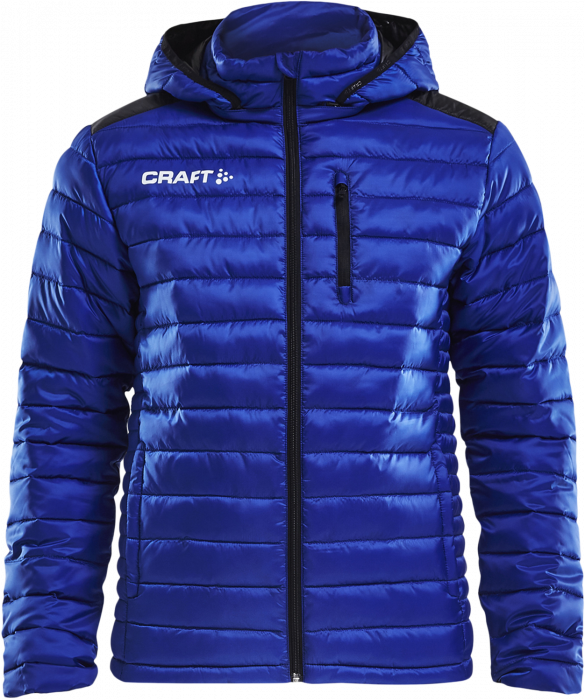 Craft - Isolate Jacket Junior - Deep Blue Melange & schwarz