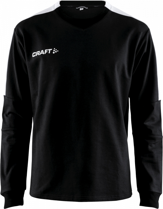 Craft - Progress Gk Sweatshirt Youth - Czarny & biały