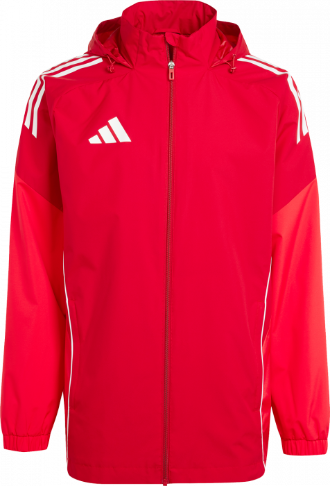 Adidas - Tiro 25 Competition All-Weather Jacket - T Power Red & pure ruby