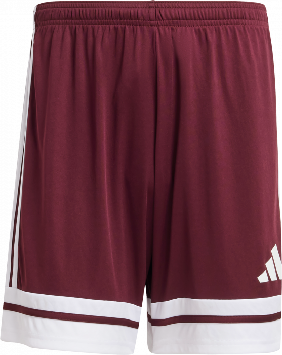 Adidas - Squadra 25 Shorts - Maroon & wit