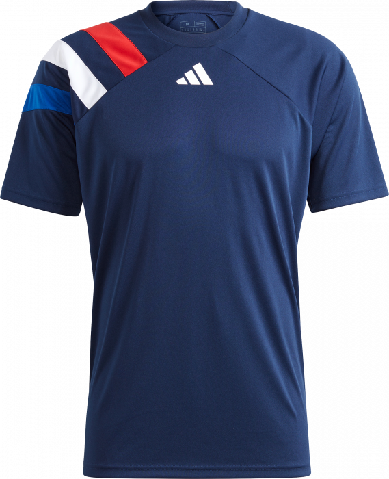 Adidas - Fortore 23 Player Jersey - T Navy Blue & vermelho