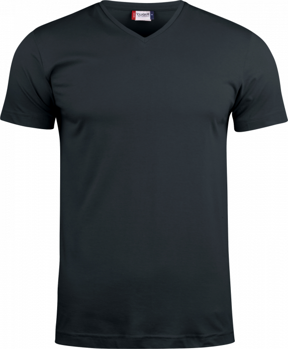 Clique - Basic V-Neck T-Shirt - Noir