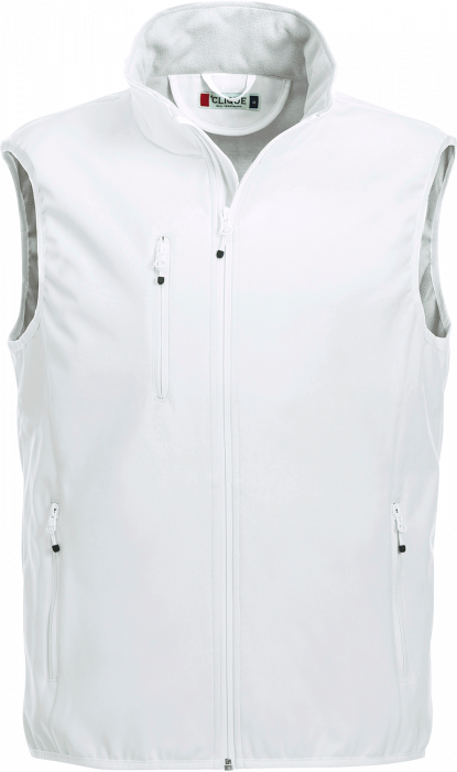 Clique - Basic Softshell Vest - White