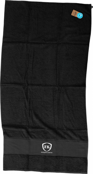 Sportyfied - Fks Bath Towel - Zwart