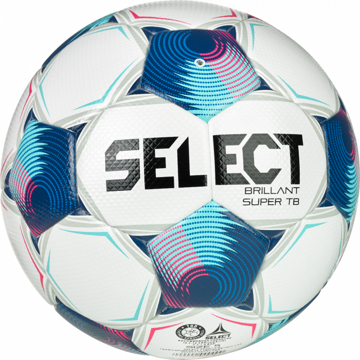 Select - Brillant Super Tb V25 Fodbold Size 4 - Biały